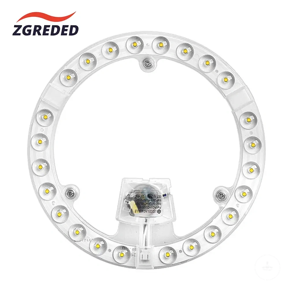 Kit de placa LED redonda retrofit para sustituir la luz de un ventilador de techo