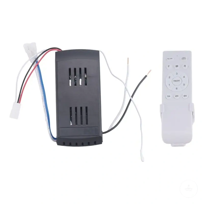 Kit universal de controle remoto de seis velocidades para ventiladores de teto DC e luzes